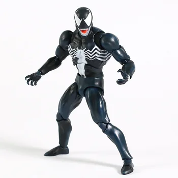 MAFEX Nr. 088 Amazing Spiderman Venin de benzi Desenate Ver. PVC figurina de Colectie Model de Jucărie