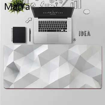 Maiya de Calitate Superioară Alb design frumos Cauciuc Mouse-ul Durabil Desktop Mousepad Transport Gratuit Mari Mouse Pad Tastaturi Mat