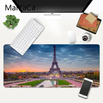 MaiYaCa de Înaltă Calitate Paris Turnul Eiffel Cauciuc Pad pentru Mouse-ul de Joc Gaming Mouse Mat xl xxl 800x300mm pentru world of warcraft