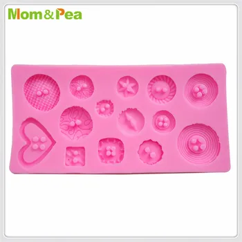 Mama&Mazare MPA1929 Butoane Mucegai Silicon Decorare Tort Fondant Tort 3D Mucegai de Calitate Alimentară