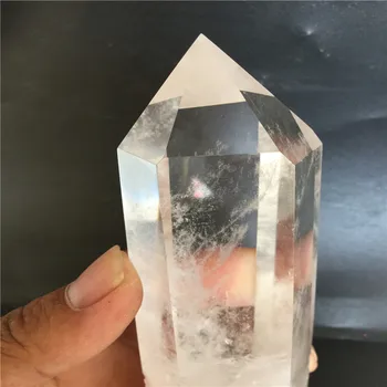 Mare și clar alb primitive cristal specimen de energie coloană de cristal natural clustere
