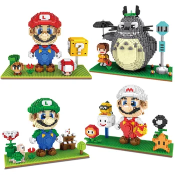 Mario Bros Yoshi Serie De Mini Micro Blocuri De Desene Animate Anime Cifre Modelul Starter Cărămizi Jucarii Copii, Cadouri De Craciun