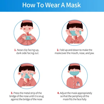 Mască de unică folosință, mască neagră 10/50/100pieces de siguranță material netesut 3 straturi de filtrare topitură suflată în aer liber praf mască de protecție