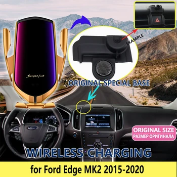 Masina de Titularul de Telefon Mobil pentru Ford Edge MK2 2016 2017 2018 2019 Stand Suport Rotativ Suport Accesorii pentru iphone Huawei