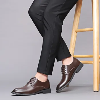 Mazefeng de Afaceri Clasic pentru Bărbați Pantofi Rochie de Moda Elegant de Nunta Formale Pantofi Barbati Aluneca pe Birou Oxford Pantofi pentru Bărbați 2020 Nou