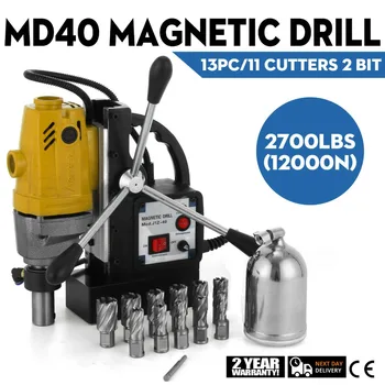 MD40 40mm 1100W Mag de Gaurit Magnetice w/ 13 PC 1\