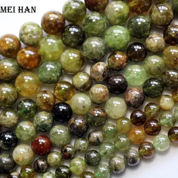 Meihan transport Gratuit (64beads/strand) naturale 6mm granat verde netede rotunde margele vrac pentru bijuterii DIY face design