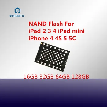 Memorie Flash IC pentru iPhone 4 4S 5 5C iPad 2 3 4 Mini Hard Disk HDD de Înlocuire de Stocare Upgrade de Memorie NAND Cip