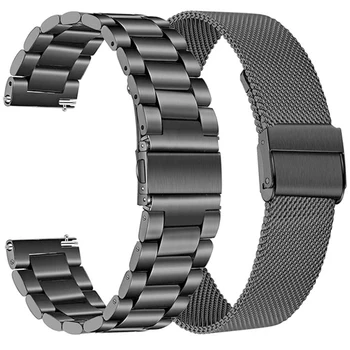 Metal Banda din Oțel Inoxidabil Pentru Samsung Galaxy Watch 3 45MM 42MM/46MM Brățară Inteligente Curele Pentru Unelte S3 Clasic de Frontieră Correa
