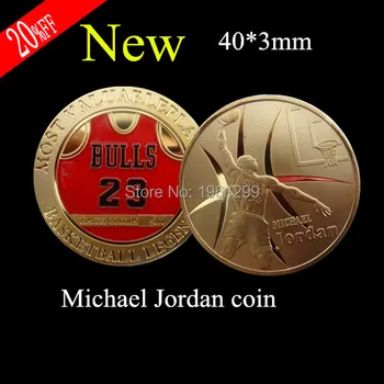 Michael Jordan, Legenda Baschet cel Mai Valoros Jucător Moneda,1buc/lot