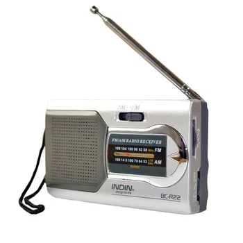 Mini Buzunar AM/FM Difuzor Receptor Cu Antenă Telescopică FM Tranzistor de Radio Alimentat cu Baterii Sport în aer liber Vreme