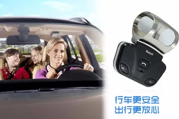 Mini Handsfree Auto Bluetooth Difuzor Auto Receptor de Muzică Player Kit cu Incarcator Auto Instalat pe volan