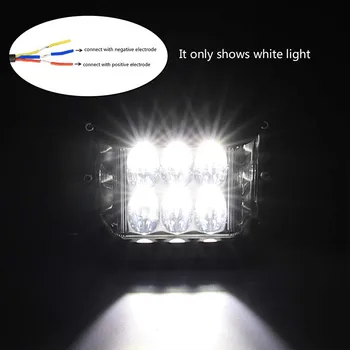 Mini LED 45W Lucru cu LED-uri Bar Lumina Reflectoarelor 10 La 48V Offroad LED Bar Pentru Vehicule Off-road Vehicule de Inginerie Auto