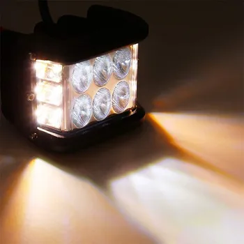 Mini LED 45W Lucru cu LED-uri Bar Lumina Reflectoarelor 10 La 48V Offroad LED Bar Pentru Vehicule Off-road Vehicule de Inginerie Auto