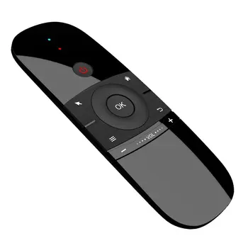 Mini Mouse-ul de Aer W1 Tastatura Wireless 2.4 G mai vorbim de Detectare Zbor Air Mouse-ul Pentru 9.0 8.1 Android TV Box/PC/TV