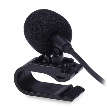 MINI Profesioniști Car Audio Microfon de 3,5 mm Jack Plug Microfon Stereo Mini cu Fir Microfon Extern pentru PC Auto DVD Auto Radio