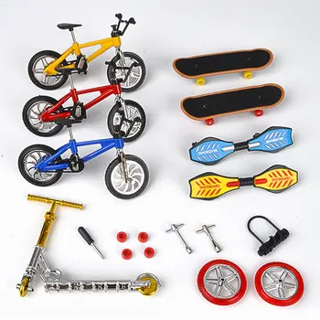 Mini Scuter Două Roți Scuter Finger Skateboard pentru Copii Jucarii Educative Degetul Scuter Bicicleta