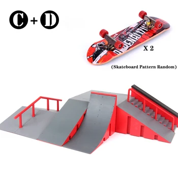 Mini Skateboard Jucărie Skate Park Pentru TechDeck Grif Rampele de Skateboard Grif Final Parc de Formare Consiliului de Jucării pentru Copii