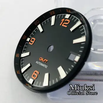 Miuksi 31mm luminos steril cadran de ceas pentru ETA 2836/2824,Miyota 8205/8215/821A/82series，Mingzhu DG 2813/3804 circulație