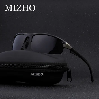 MIZHO Anti-orbire UV400 Oculos De Sol Masculino de Securitate Proteja Vederea de Aluminiu de sex Masculin ochelari de Soare Polarizat Oamenii de Pescuit 2019