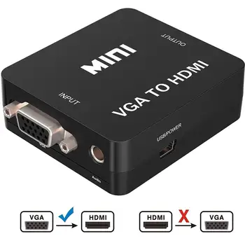 MLLSE VGA la HDMI 1080P Full HD Video HDTV Cablu Audio Convertor Adaptor Pentru Laptop PC