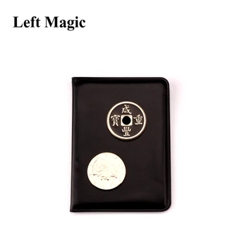 Monede din piele Trucuri de Magie Mentală Monede Antice Monede Magice cu Monede de Transpunere Accesorii Close Up Magic Recuzita Iluzii