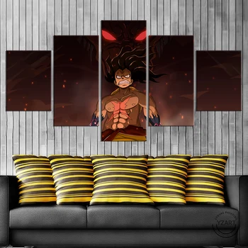 Monkey D Luffy și Regatul One Piece Anime Poster opera de Arta HD Picturi murale pentru Decor Acasă-NICI un Cadru