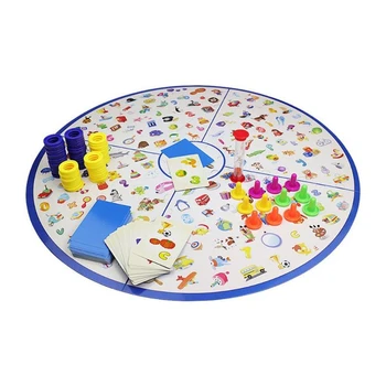 Montessori Puzzle Copii Detectivii Caută Graficul Tabla De Joc Din Plastic Puzzle Creier De Formare Joc De Educație Kit De Învățare Cadouri