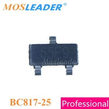 Mosleader BC807 BC817 SOT23 3000BUC BC807-16 BC807-25 BC807-40 BC817-16 BC817-25 BC817-40 PNP NPN 45V 500mA 0,5 a bunuri din China