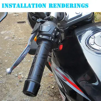 Motociclete electrice Incalzite Mânere Ghidon Menține Mâinile Calde Calde pentru Motocicleta Motocicleta Atv-uri F-cel Mai bun