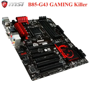 MSI B85-G43 GAMING original, placa de baza DDR3 LGA 1150 USB2.0 USB3.0 DVI HDMI VGA 32GB B85 i3 i5 i7 B85 folosit placa de baza Desktop