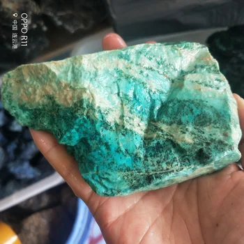 Natural Verde Turcoaz Cristal Prime Brute Piatră De Cuarț Minerală
