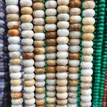 Naturale Nebun Agate stone șirag de mărgele abacus margele bijuterii DIY consumabile brățară colier accesorii 15 cm