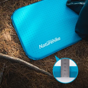 Naturehike Auto-umflarea Saltea de Camping Prelungit Camping Saltea de Înaltă Calitate Burete Pad de Dormit în aer liber, Drumeții NH19Q034-D