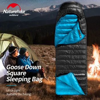 Naturehike CW400 Ultralight 750FP de Gâscă în Jos Sacul de Dormit Compact adult Sac de Dormit pentru vreme rece backpacking Drumetii, Camping