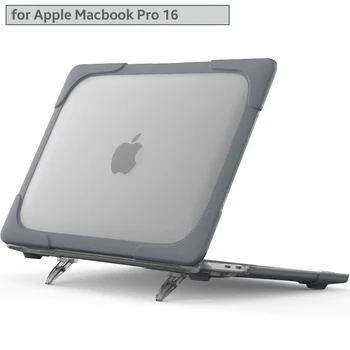 NE-TRANSPORT/Shockproof Pliabil Caz Pentru Apple MacBook Pro 16 inch 2020 A2141 Moale din Silicon TPU+PC Greu Exterioară Nouă, Capacul suportului