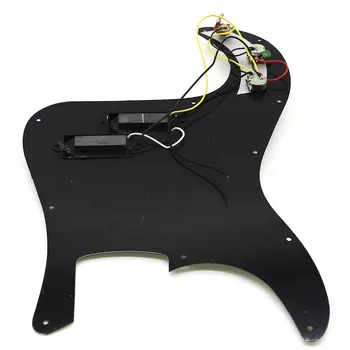 Negru PB P Bass 3 Straturi Precablat Încărcate Pickguard de Preluare pentru Precizie Bass Guitar Instrument Muzical Accesorii