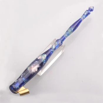 New Deluxe Oblic Peniță Dip Pen Titular De Limba Engleză Antic Matrița Rășină Dip Suport Stilou Caligrafie Dip Pen