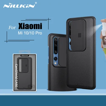 NILLKIN Pentru Xiaomi Mi 10 caz glisați capacul 6.67 pentru camera de protectie pentru xiaomi mi 10 pro caz capacul din spate pentru xiaomi 10 5G caz