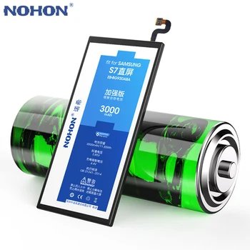 NOHON Baterie Pentru Samsung Galaxy S7 S6 Edge Plus S8 S5 S4 S3 Note 8 4 3 NFC G920F G925F G930F G935F G950F Înlocuire Bateria