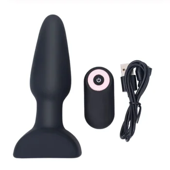 Noi 7 Viteze Magnetic Impact Butt Plug Wireless De Control De La Distanță Vibrator Anal Plug Anal Dildo Sex Masculin, Prostata Pentru Masaj Pentru Cupluri