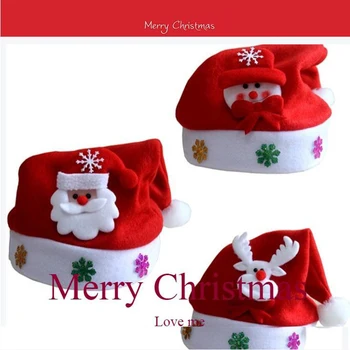 Noi de Crăciun Pălărie Eșarfă Luminoasă cu LED-uri Barbati Copii Toamna Iarna Cald Eșarfă Tricot Pălărie de Dans Partidul de Decorare Ziua de nastere Cadou de Vacanță