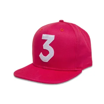 Noi rapper Popular ȘANSĂ 3 Broderie Snapback cap Bărbați Femei Negru Hip Hop Streetwear Șapcă de Baseball tata pălărie de soare os