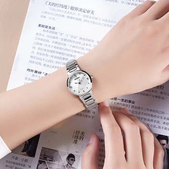 NOI ROSDN Femei Ceasuri de Lux, Marca Japonia MIYOTA Cuarț Circulație Safir rezistent la apa 50M Diamant 7mm Ultra-subțire Ceas R3655