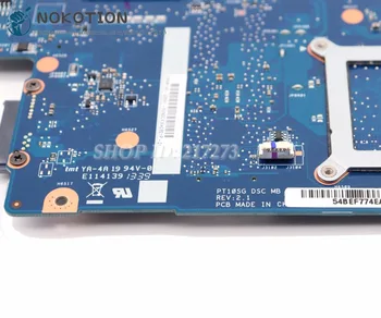 NOKOTION PT10SG DSC MB Pentru Toshiba Satellite C50 C50-O C50-AC10B1 Laptop Placa de baza H000062960 H000063000 HM86 DDR3L GT710M GPU
