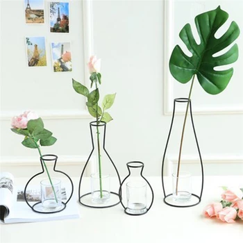 Nordic Fier, Vase pentru Plante Rafturi Vaza cu Flori de Gradina Moderne, Creative, Vaza pentru Anul Nou de Origine Decor, Accesorii Decor J10