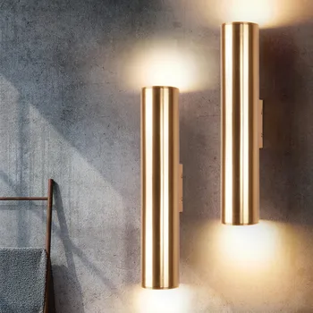 Nordic LED-uri Creative Baie de Hotel Lampă de Perete Loft Living Bara de Perete Dormitor Lumină Transport Gratuit