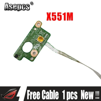 Nou!!! 1 buc Cu Cablu Pentru Asus X551 X551M X551MA X551MAV X551C X551CA F551 F551M COMUTATOR de BORD Butonul de Alimentare de Bord