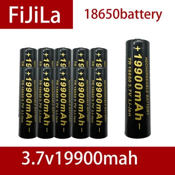 Nou 3.7 V 18650 Baterie 19900 MAH Li-ion Recarregvel Para LED Lanterna Tocha ou aparelhos Eletr Nicos Batteria