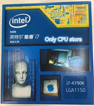 Nou si original Intel i7 4790K quad-core PROCESOR 1150 ac de asigurare a calității pentru un an transport Gratuit